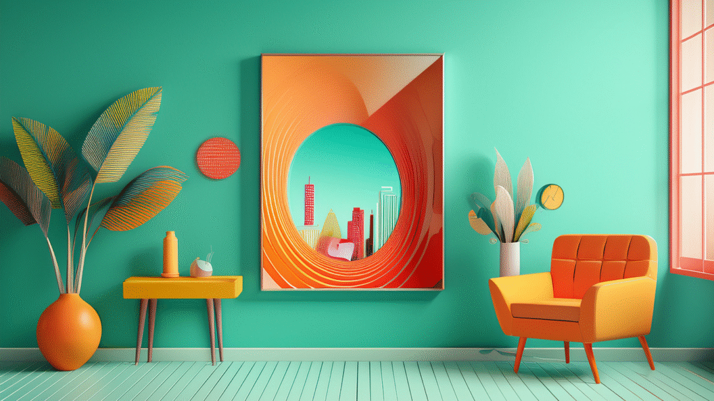 Ilustración, habitación hotel boutique